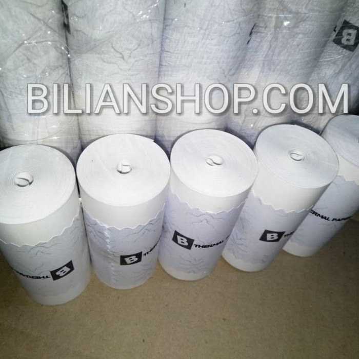 

Terlaris Kertas 80X30 Struk Kasir Thermal Coreless Printer 80Mm Black 10 Roll
