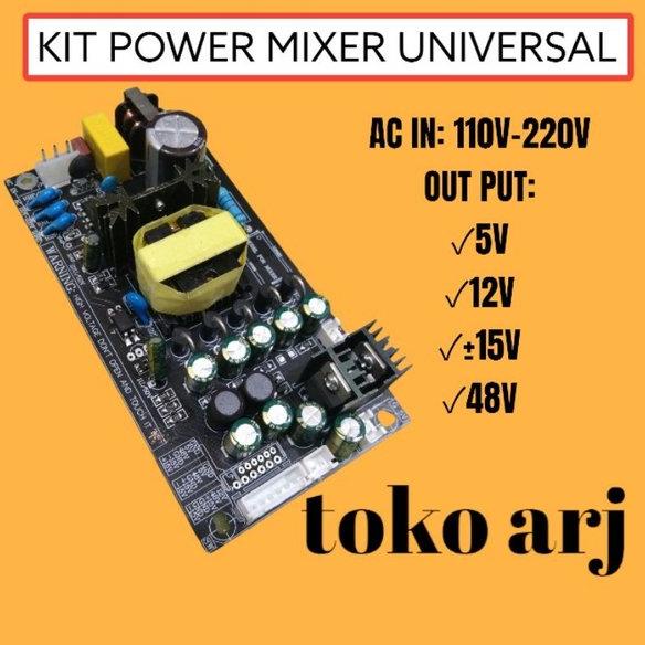 kit psu mixer audio power supply adaptor mixer universal