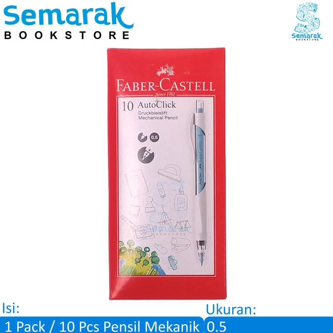 

Faber Castell AutoClick Mechanical Pencil Pensil Mekanik 0.5 [1 Pack] ---NEW---