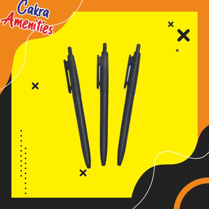 

Pulpen Polos Hotel Amenities Convention Souvenir Promosi (100 Pcs) ---NEW---
