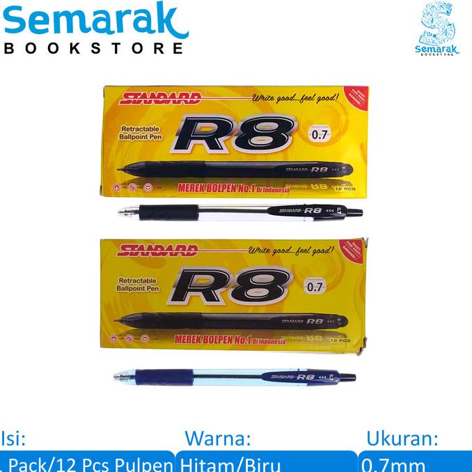 

Standard R8 Retractable Pen Pulpen Cetek Oil Gel Grip 0.7 [1 Pack] ---NEW---