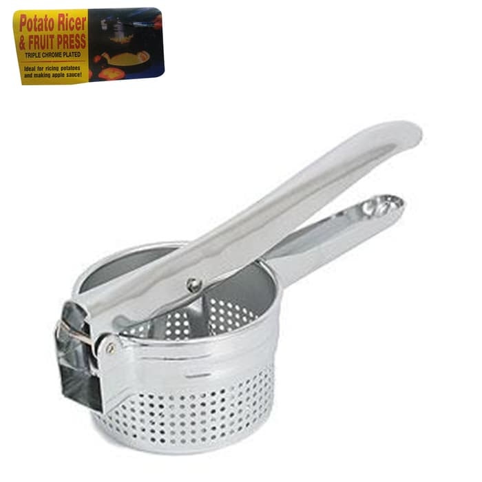 Alat Penghancur Pelumat Pres Kentang Abon Potato Ricer And Fruit Press