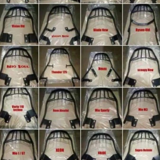 Breket Box Tebal Behel Box Belakang Motor / Gp Sport Motor Vario ,Mio