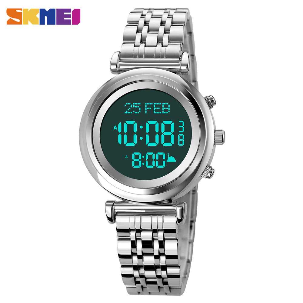 SKMEI Jam Tangan Digital Pria Muslim Qibla - 1892