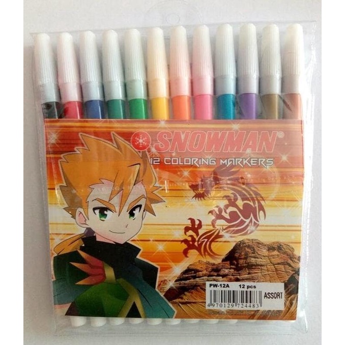 

Spidol Warna Set Snowman PW-12A sellanorimart