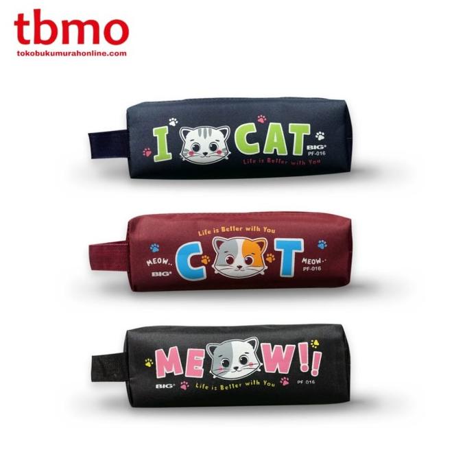 

TBMO PENCIL CASE RESLETING CAT PF-016 BIG / TEMPAT PENSIL