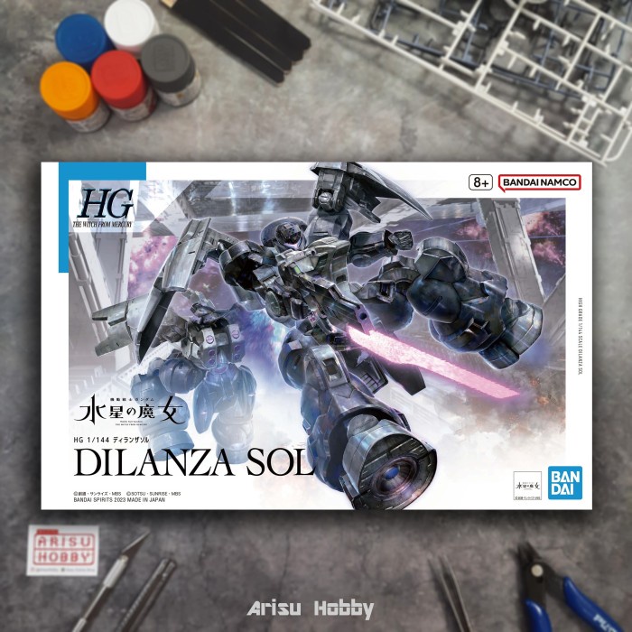 HG Dilanza Sol 1/144 Bandai The Witch From Mercury