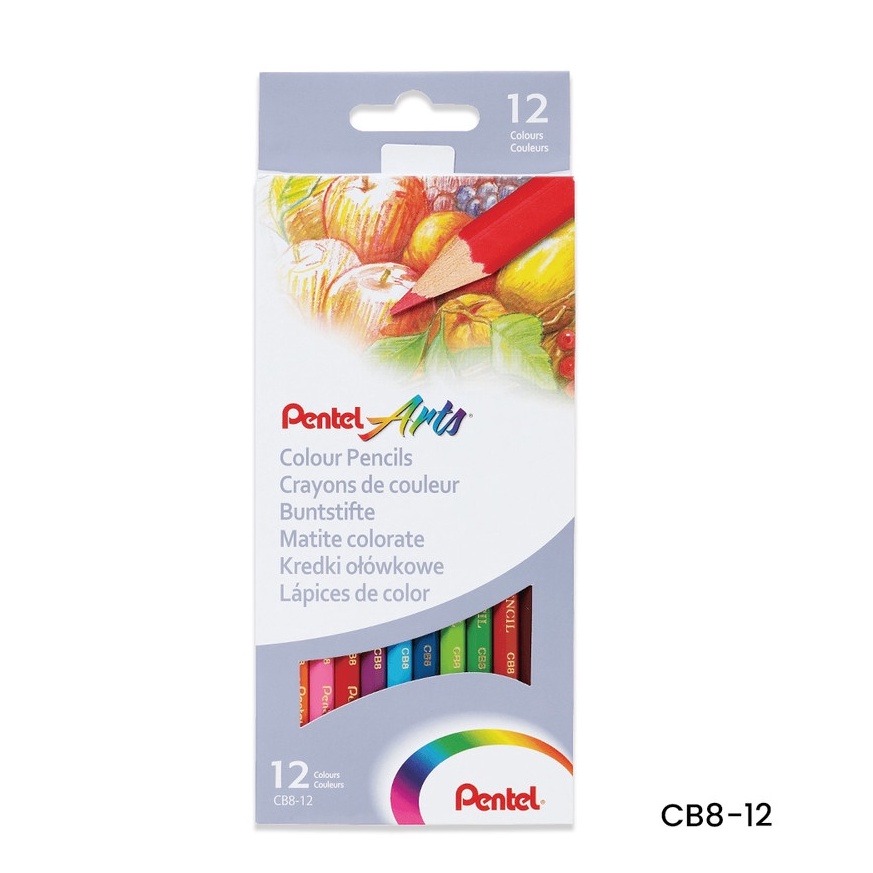 

Terkini Pensil Warna Pentel 12 Colour Pencil 87H