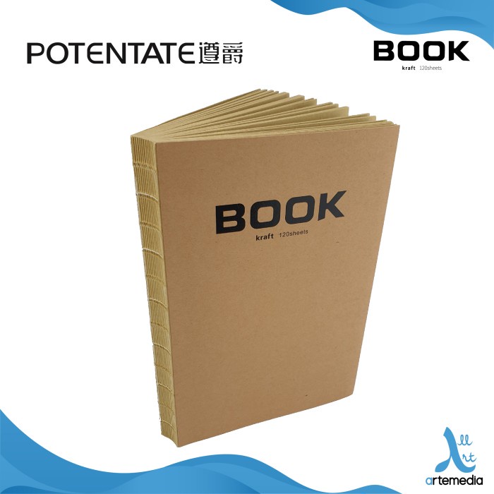 

Buku Sketsa Potentate Craft R 14,2X21Cm Exposed Bound Sketchbook