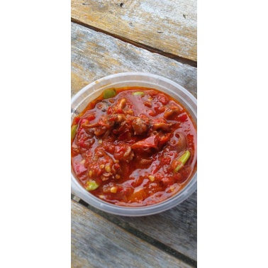 

Sambal cumi mercon