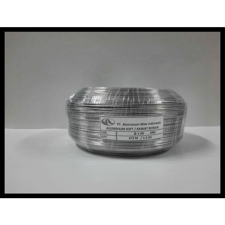 KAWAT BONSAI ALUMINIUM ROLL 1 KG - 1 MM ~ 6 MM KODE 404