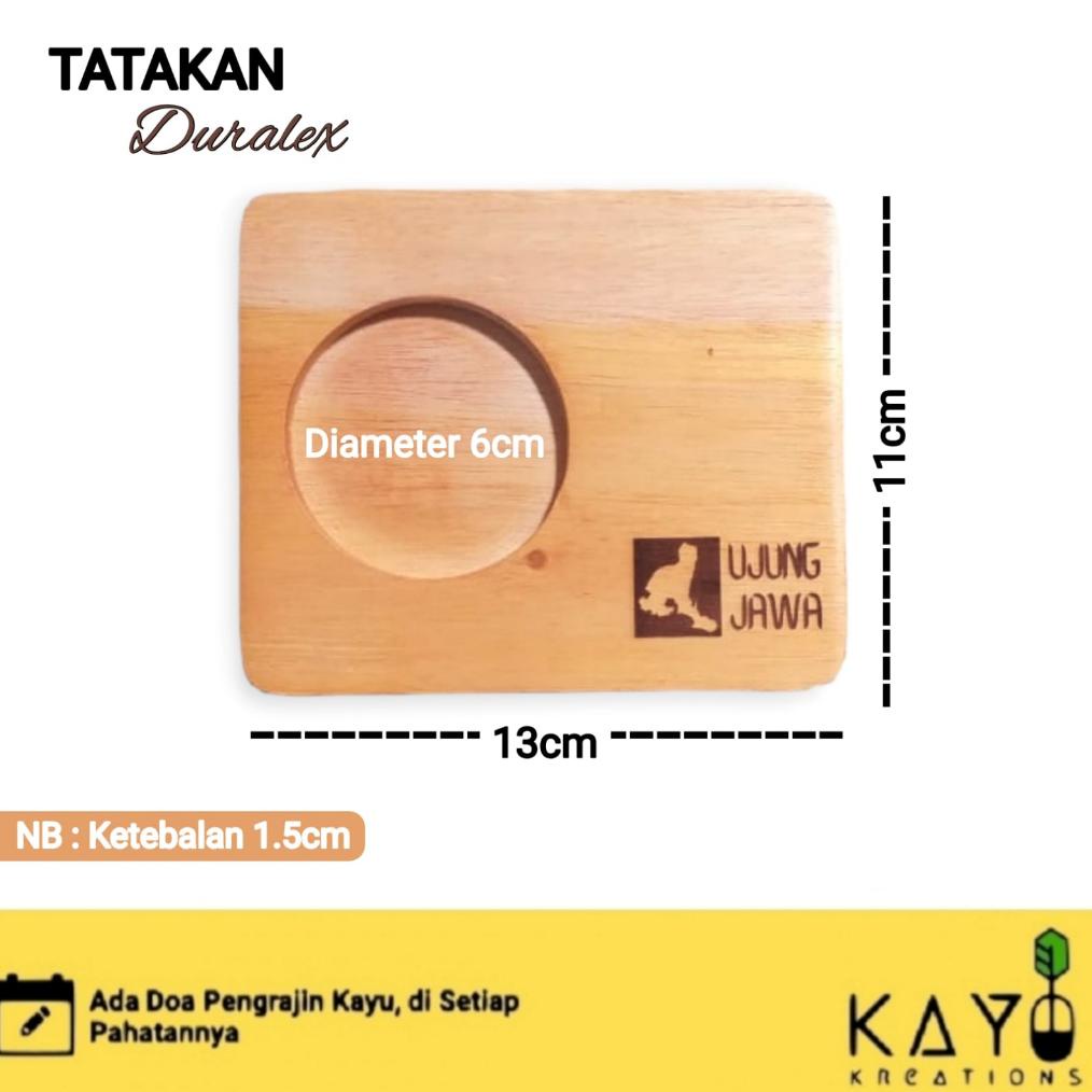 Tatakan Gelas Duralex 13X11Cm