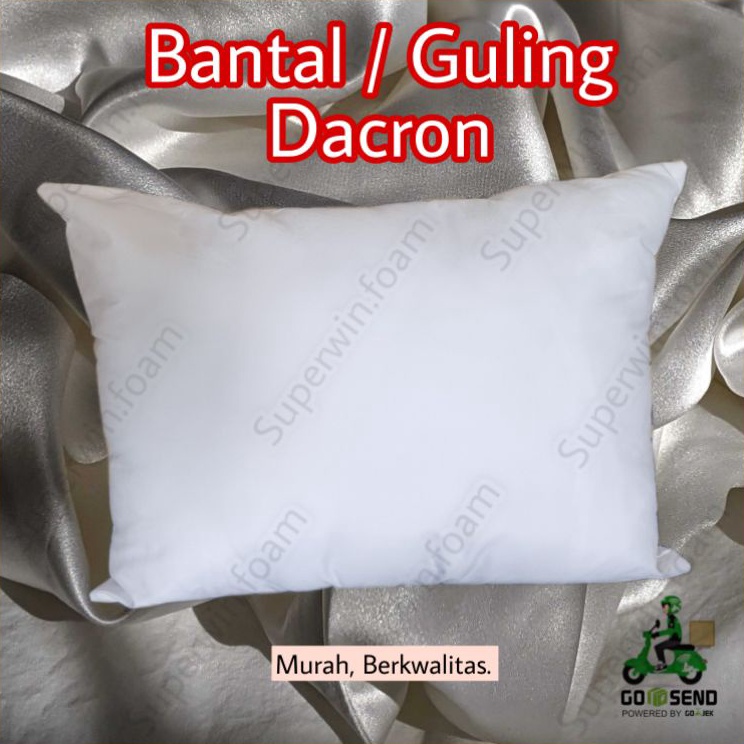 Buruan Beli BANTAL DACRON / GULING DACRON MURAH KWALITAS 100% BAGUS BANTAL SILICON GULING SILICON