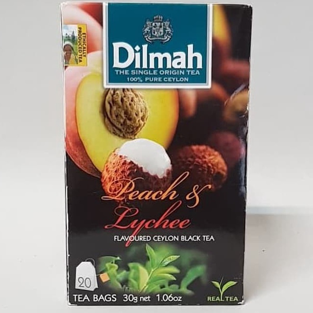 

DILMAH Peach & Lychee 20 bags 30 gr ✔