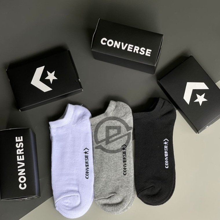 ➝Terkini YWAHT CONVERSE WOODMARK ULTRALOW LINER SOCKS/SOCK CONVERSE LOW CUT / KAOS KAKI CONVERSE LOW