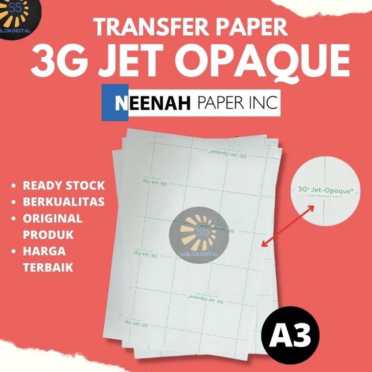 

Buruan beli 3G opaque size A3 68