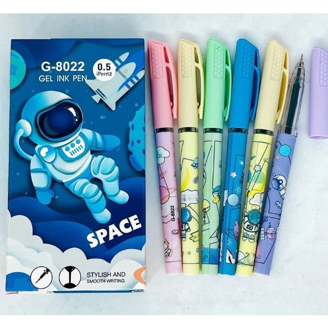 

[PRODUK I8G7V56] (12Pcs) Pulpen Fancy Karakter Lucu / Pen Gel Motif Cewe Cowo ➷Terkini