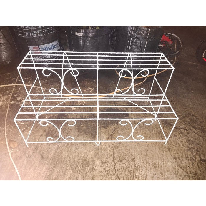 Best Seller 100 Cm / Kerangka Pot Bunga Besi / Pot Standing Besi / Pot Standing