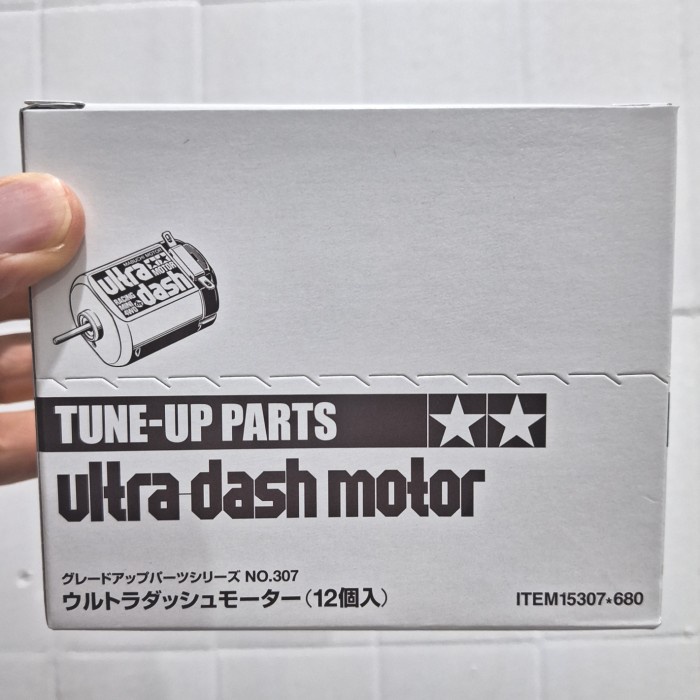 DISKON SPESIAL 1 BOX ISI 12 PCS DINAMO ULTRA DASH ITEM 15307 ORIGINAL TAMIYA TERBARU