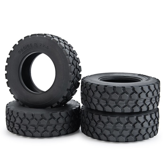 FLASH SALE WG698 TAMIYA 4PCS BAN KARET TEBAL LEBAR 30MM UNTUK MOBIL TRAKTOR TRUK TERLARIS