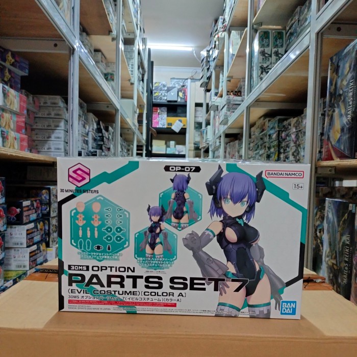 HOT SALE GUNDAM 30MS OPTION PARTS SET 7 EVIL CLR 65099 TERBARU