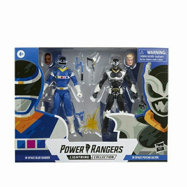 Power Rangers In Space Blue Ranger Vs Silver Psycho HPRF2047