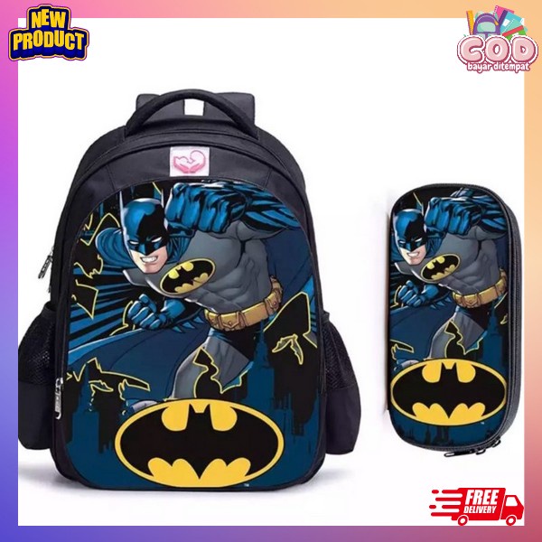 Bag Cowo Kece Rengsel Lakik Tas Sekolah Anak Laki-Laki Rangsel Kasual Tsa Kuliah Perguruan Tinggi Ba