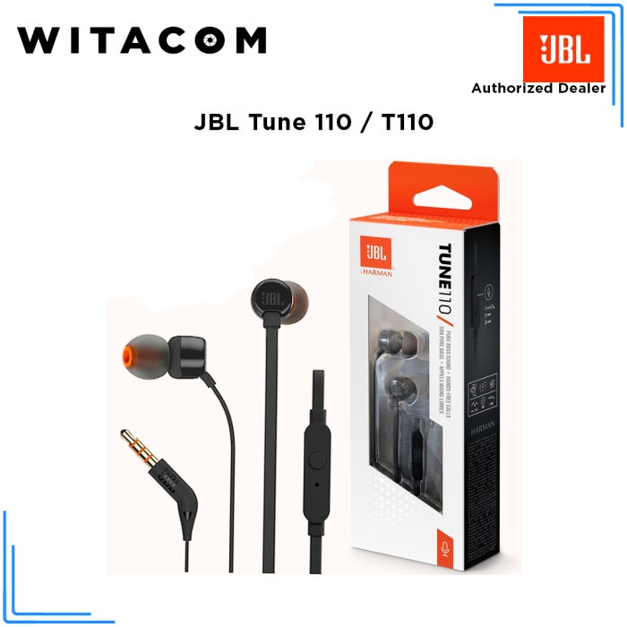 Jbl Tune 110 / T110 Earphone Headset - Original