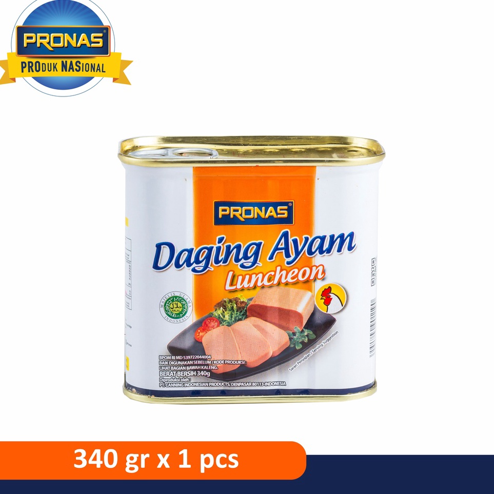 

✔✔SALE✔✔ Pronas Luncheon Ayam (Daging Ayam Blok Serbaguna) 340g