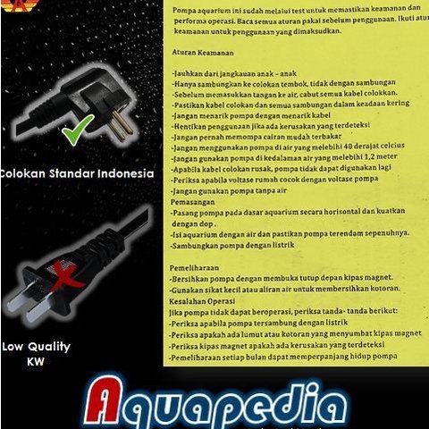 Aquila P5600 Pompa Celup Aquarium & Kolam