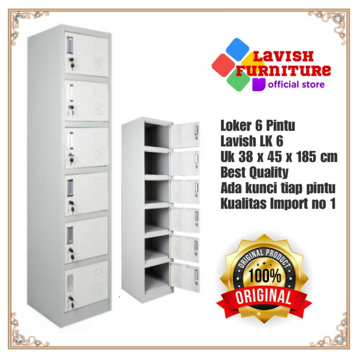 

Lemari Loker Besi 6 Pintu Seri Koln 6 Light Traffic