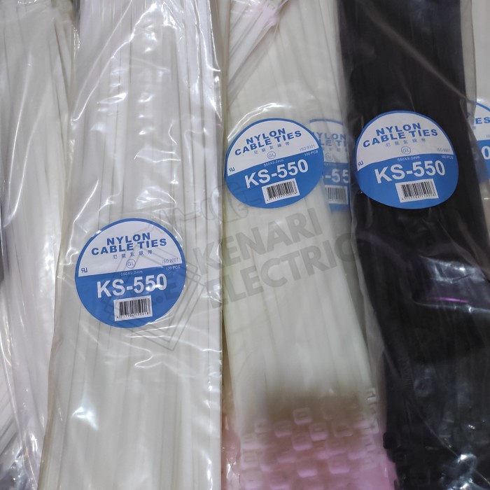

Kabel Ties Ks 550 X 9.0 / Cabel Ties 55Cm / Tali Ties 550 X 9.0