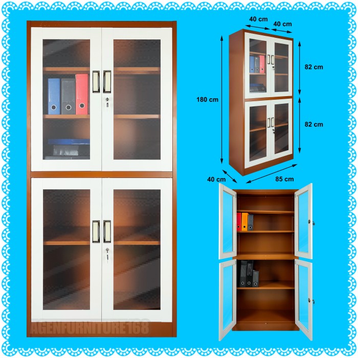 

Lemari Arsip / Filling Cabinet Full Besi Sap Bretten