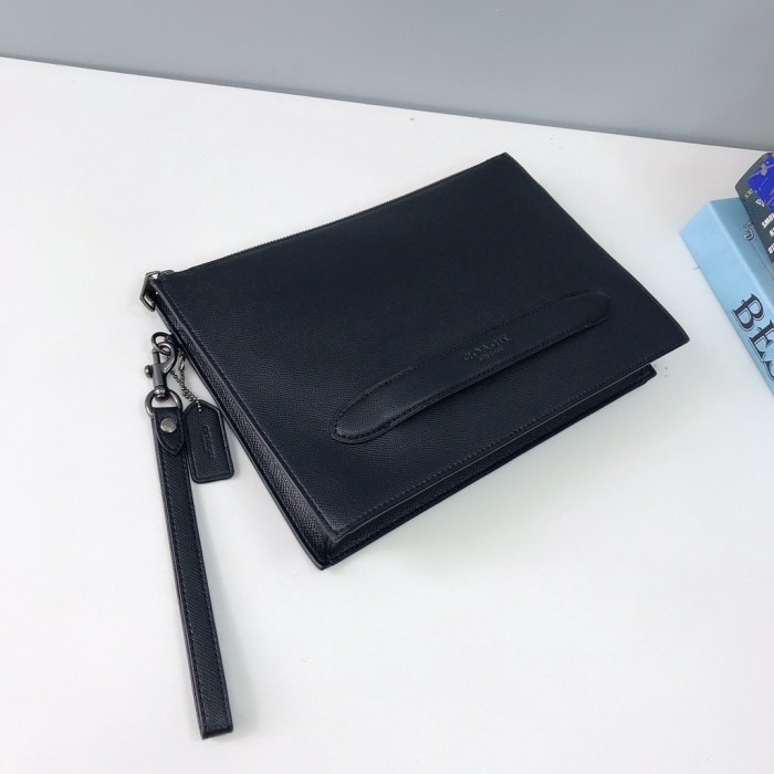 Terlaris Coach Structured Pouch Black F68154