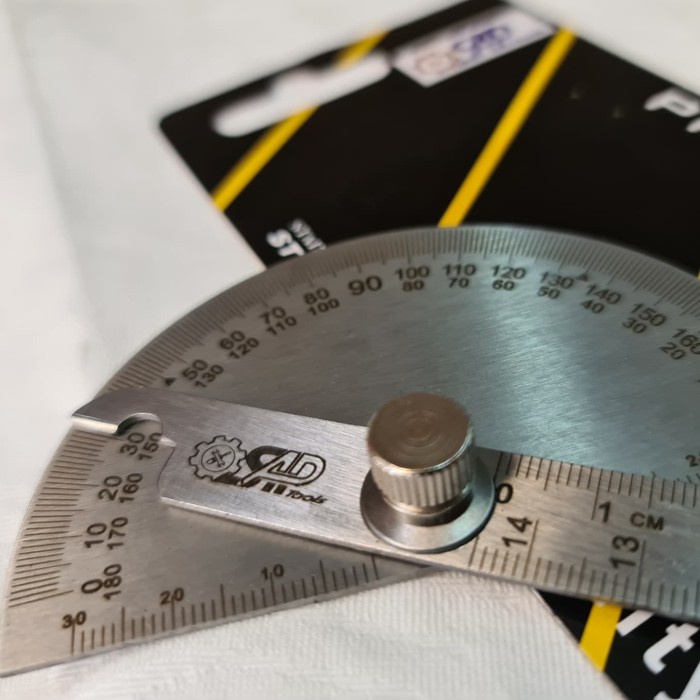 

Terlaris Penggaris Sudut - Busur Derajat - 200Mm Protractor