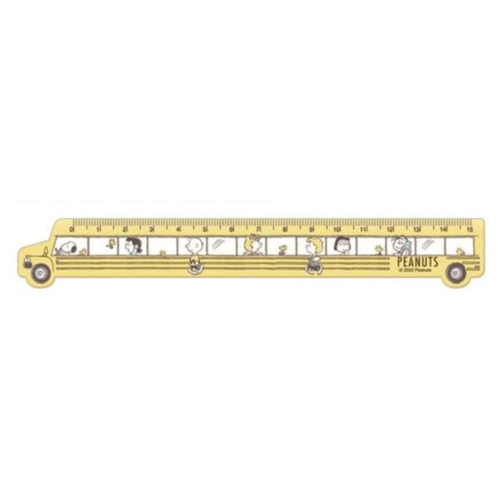 

Terlaris Ruler 15Cm Peanuts Snoopy And Friends School Bus Limited Edition
