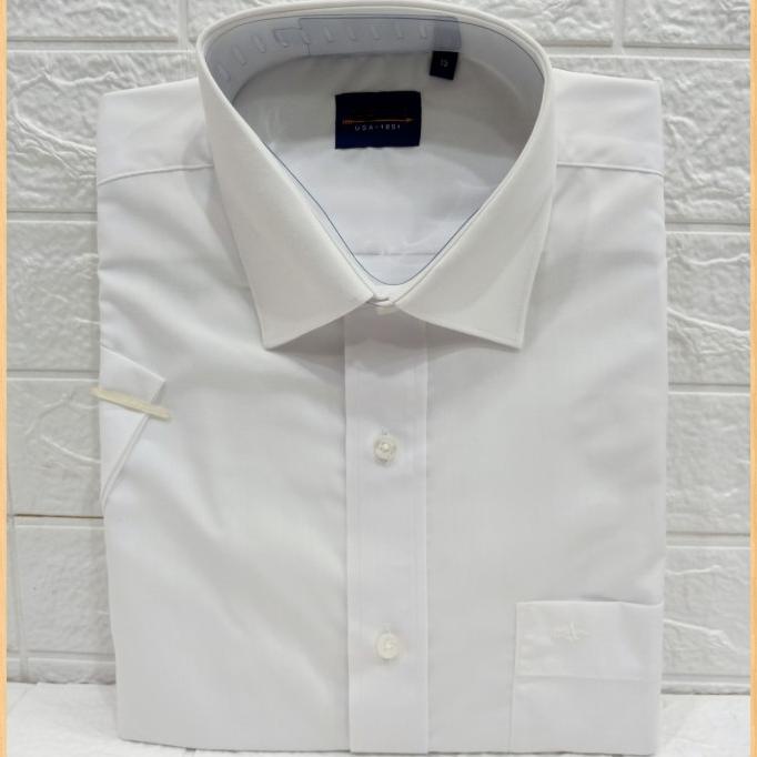 Kemeja Putih Arrow Pria Kerja Kantor Formal Lengan Pendek