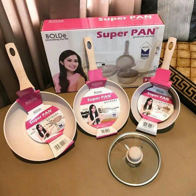 

Super Pan Bolde |Panci Granite Ceramic Cookware Set|Superpan|Free Bubb