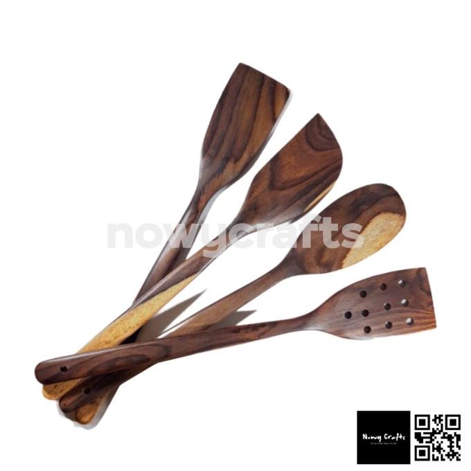 Set Alat Masak Kayu / Sutil Kayu / Sodet Kayu / Solet / Eros