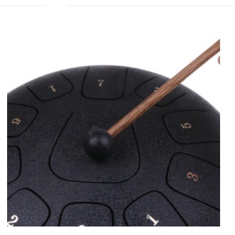 TERLARIS S&X Steel Tongue Handpan Drum 8-Notes C-Key Percussion Instrument