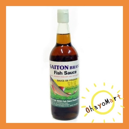 

Terbatas Saiton Brand Fish sauce/ Tao Tak Seng / kecap ikan 750ml F7N