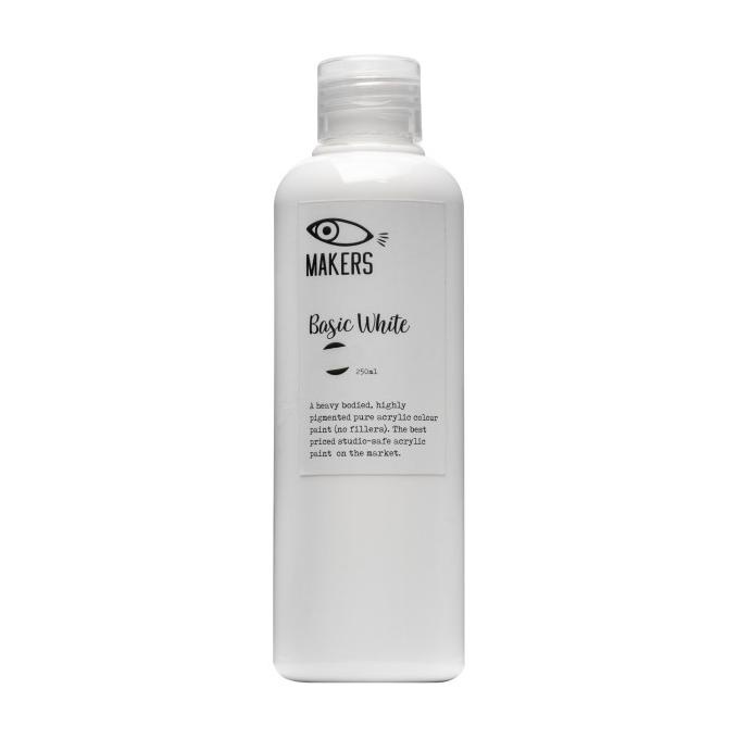 

Basic White Acrylic Paint 250Ml