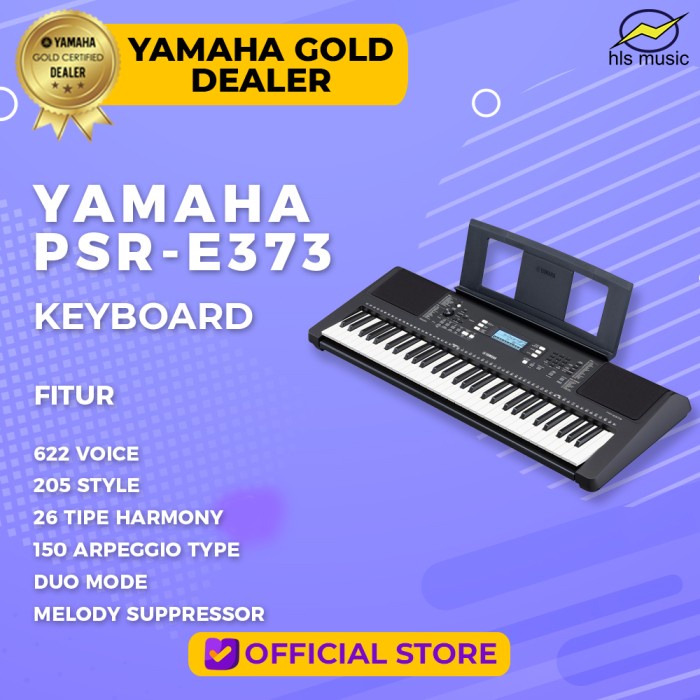 Yamaha PSR E373 / PSRE373 / PSR-E373 Portable Keyboard