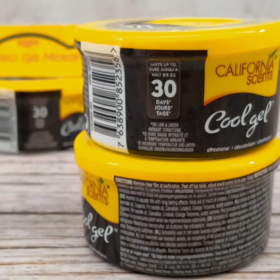 PEWANGI CALIFORNIA SCENTS COOL GEL ICE PARFUM MOBIL