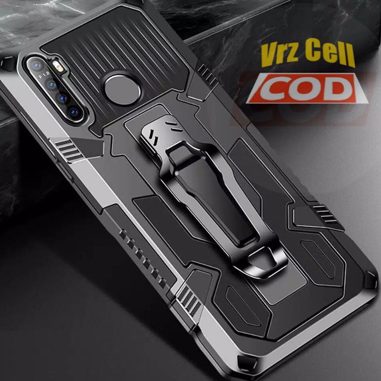 Rekomendasi Realme 5 5i 5Pro Realmi 5S / Rilmi C3 Relmi 6 i Pro Rilme 6i Hard Case Belt Clip Robot T