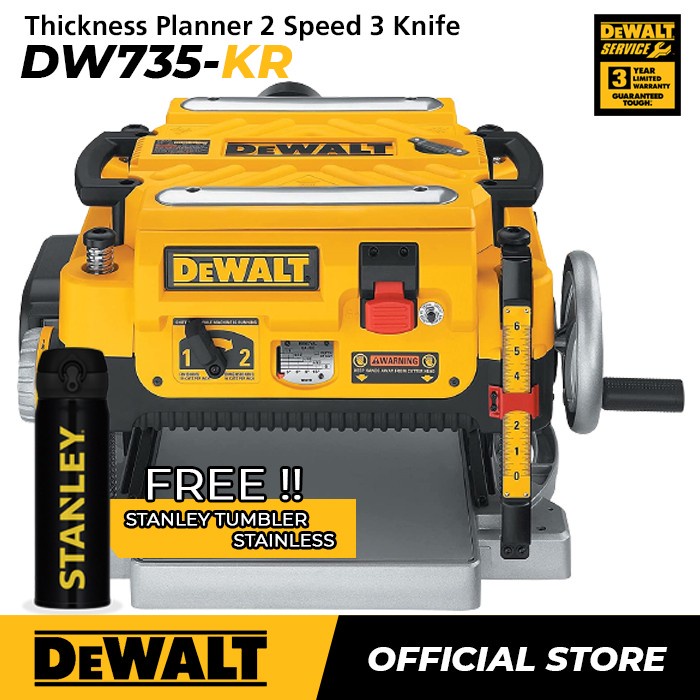 Terlaris Dewalt Thickness Planer / Mesin Serut Duduk Listrik 2000-2200W Dw735