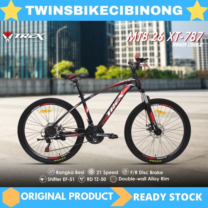 Terlaris Sepeda Mtb 26 Trex 787 New Edition