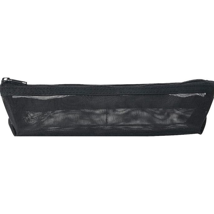 

MUJI Nylon Mesh Pen Case with Gusset - tempat pensil