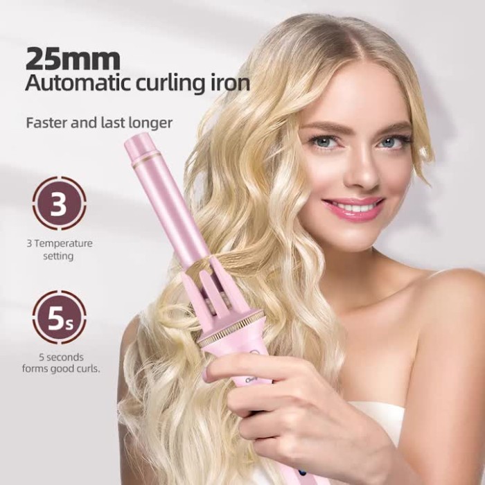 Terlaris Catokan Rambut Keriting Keramik Curly Otomatis Libra Hair Styler