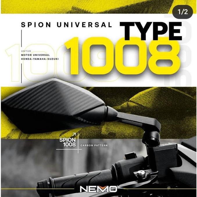 spion vario 160 model ducati carbon